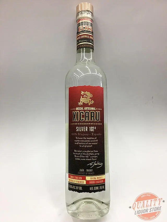 Xicaru Silver 102 Mezcal 750ml - Xicaru