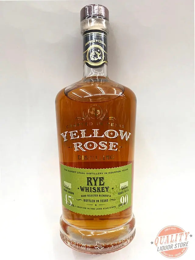 Yellow Rose Rye Whiskey 750ml - Yellow Rose