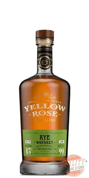 Yellow Rose Rye Whiskey 750ml - Yellow Rose