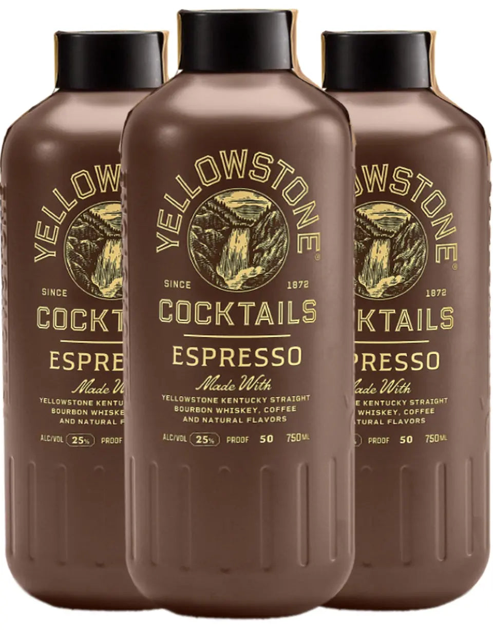 Buy Yellowstone Espresso RTD Bourbon Cocktail 3-Pack