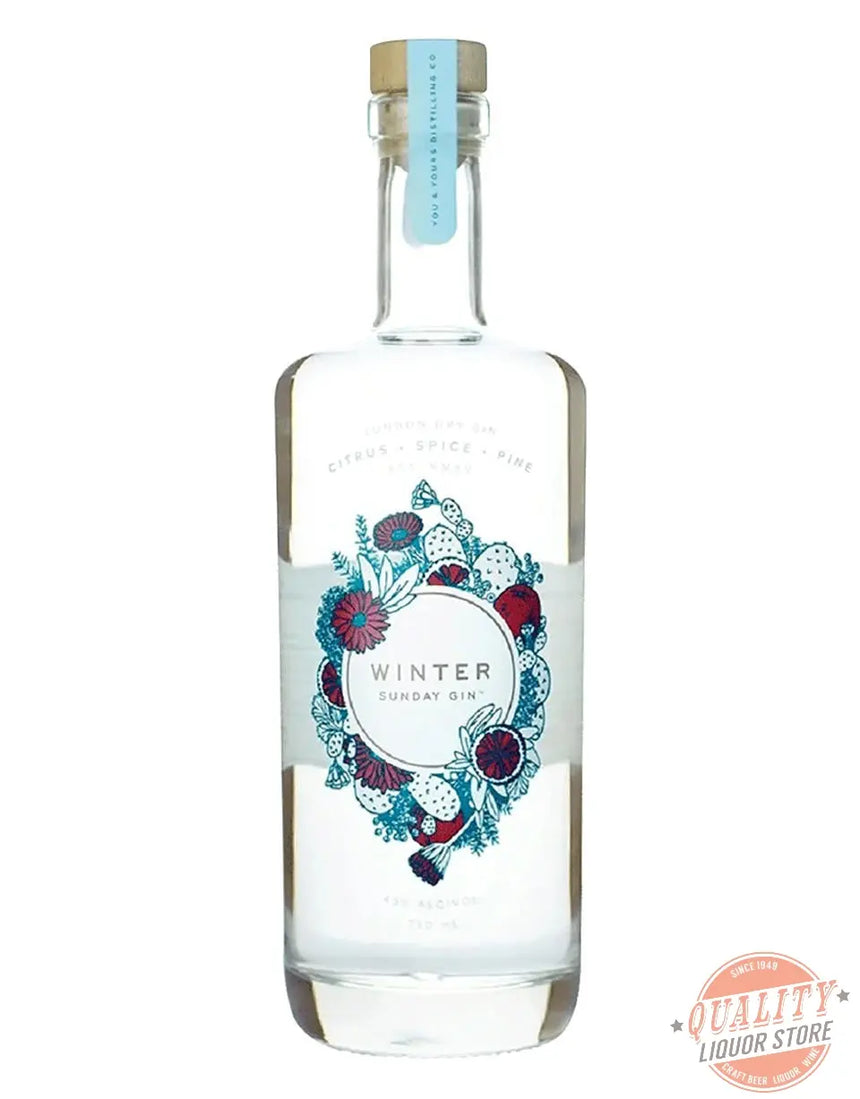 You & Yours Winter Gin 750ml - You & Yours