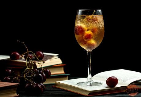 flavored sparkling wine