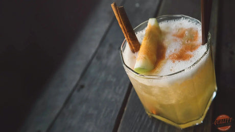 Creamy Screaming Orgasm cocktail over ice