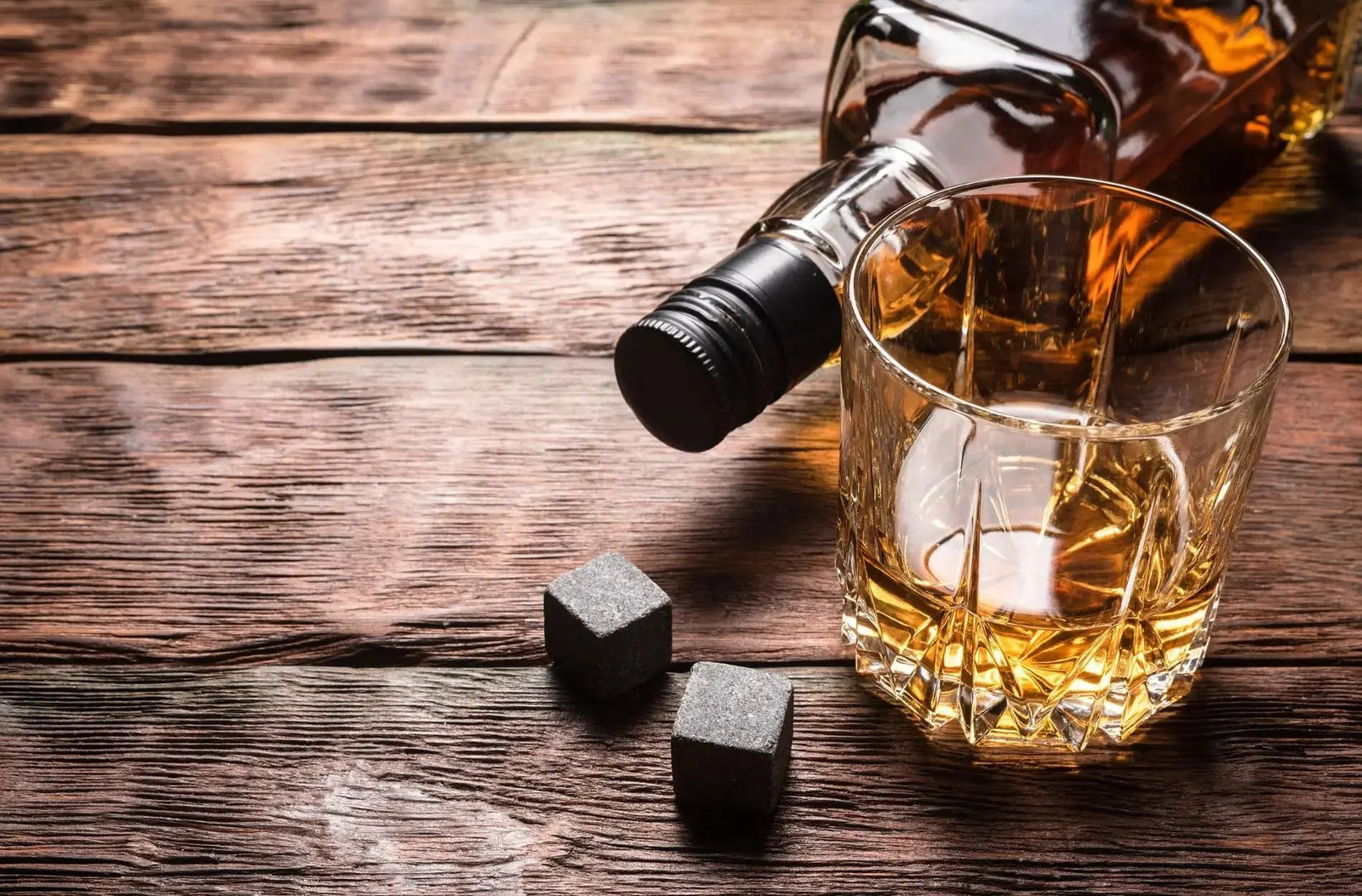 Johnnie Walker Black Label and Blue Label Scotch comparison