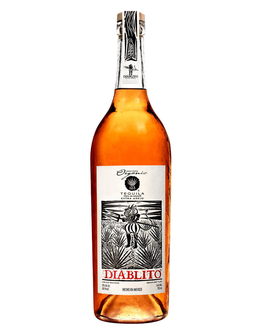 123 Organic Extra Añejo Diablito Tequila - 1 2 3