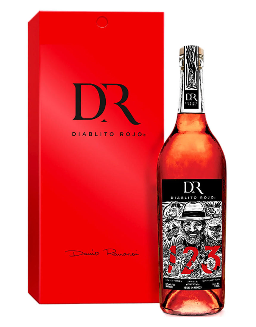 123 Organic Tequila Extra Anejo Diablito Rojo - 1 2 3