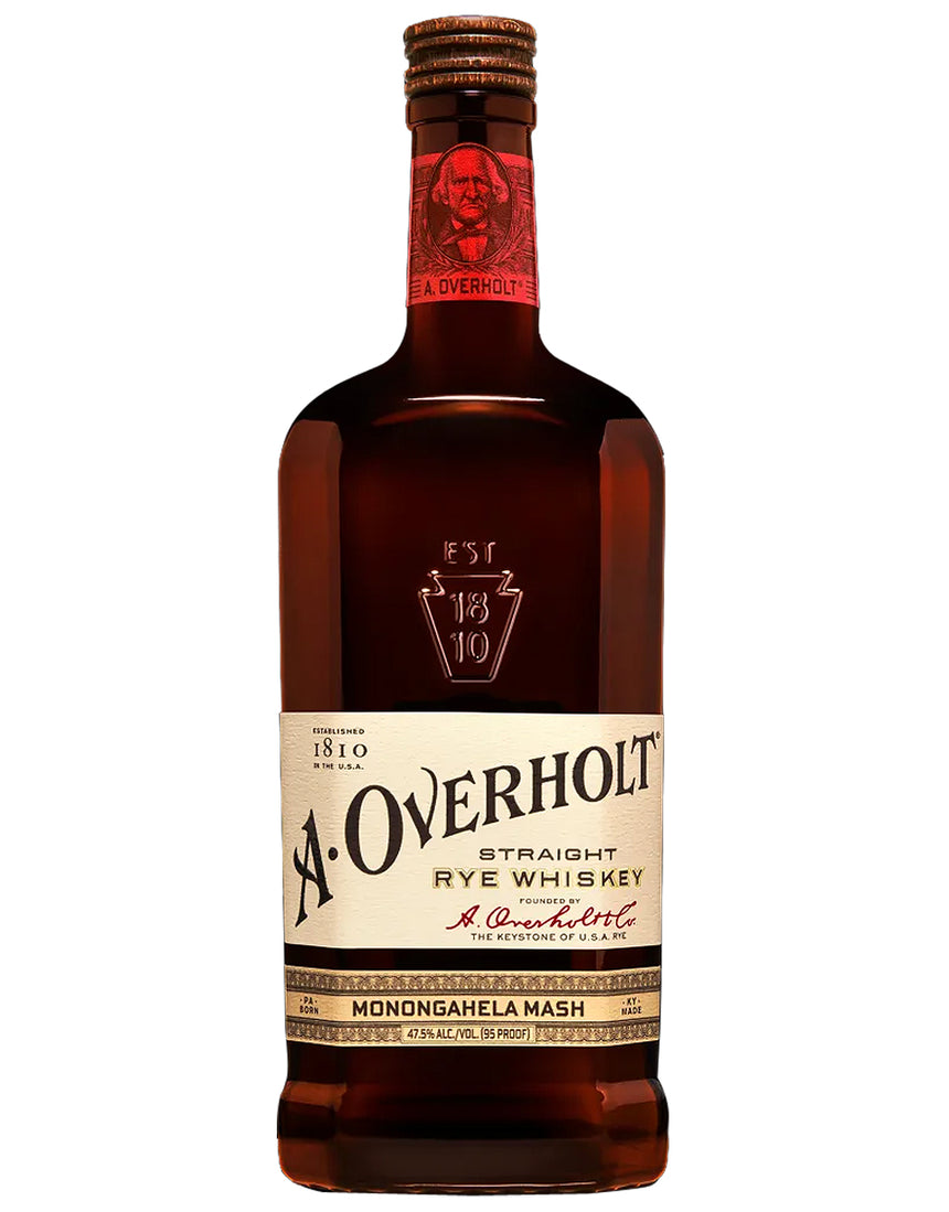 A. Overholt Monongahela Mash Whiskey