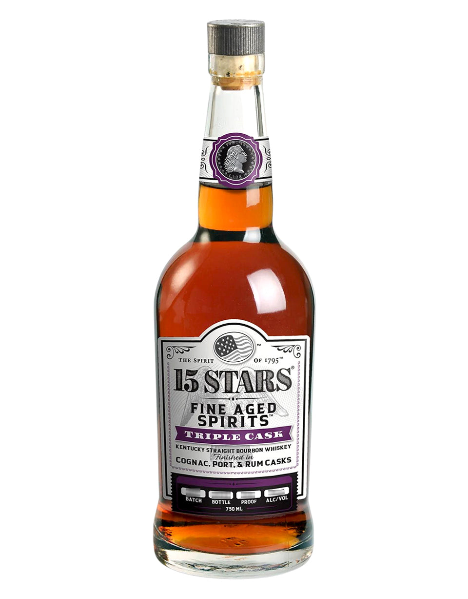 Buy 15 STARS Triple Cask Straight Bourbon Whiskey