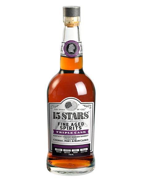 Buy 15 STARS Triple Cask Straight Bourbon Whiskey