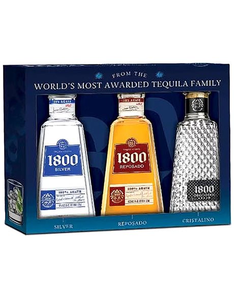 Buy 1800 Trilogy 3-Pack 375ml Tequila