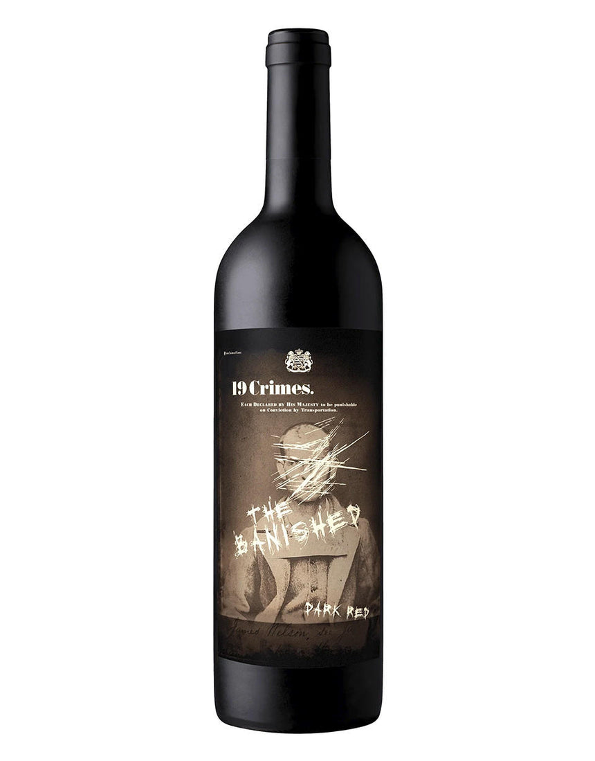 19 Crimes The Banished Dark Red 750ml - 19 Crimes