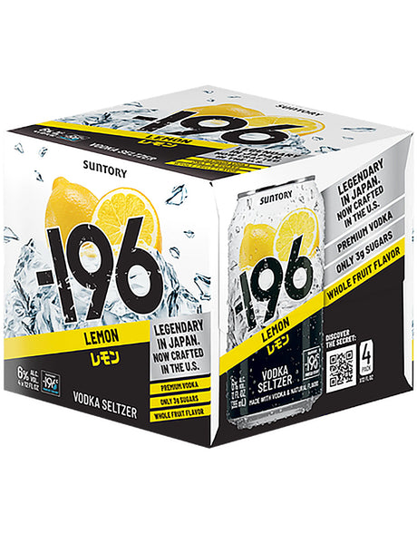Buy -196 Lemon Vodka Seltzer 4-Pack