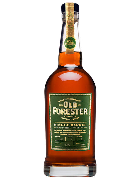 Buy Old Forester Barrel Strength Rye Whiskey