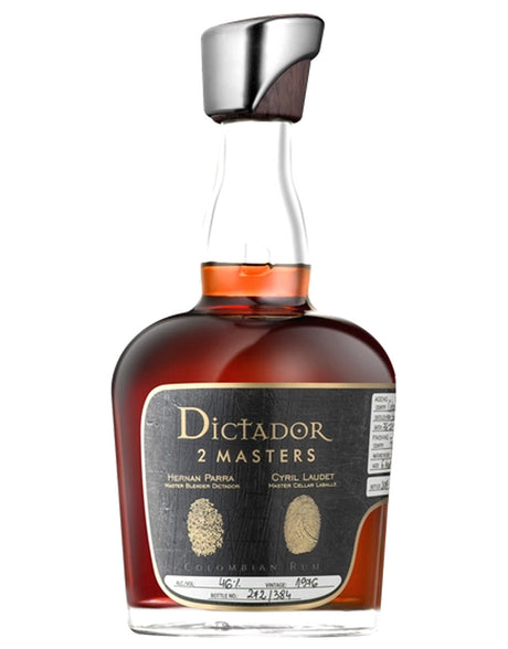 Dictador Rum 2 Masters Laballe 1976