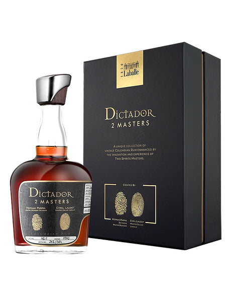 Buy Dictador Rum 2 Masters Laballe 1976