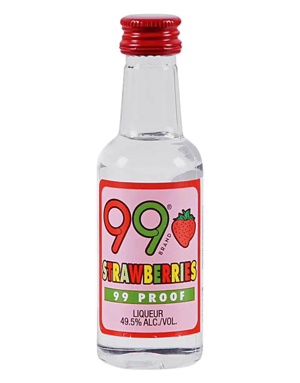Buy 99 Strawberries Schnapps 50ml 12-Pack | Quality Liquor Store