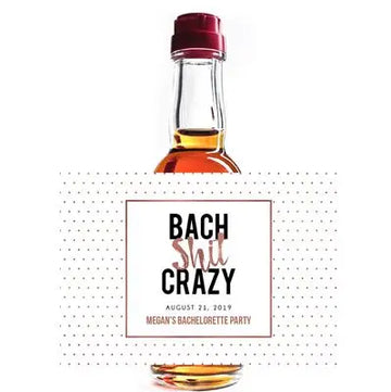 Bach Shit Mini Liquor Label iCustomLabel