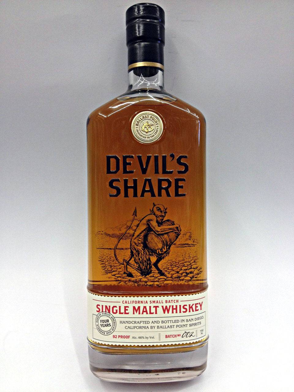 Ballast Point Batch 2 Devil's Share Whiskey - Ballast Point Liquor