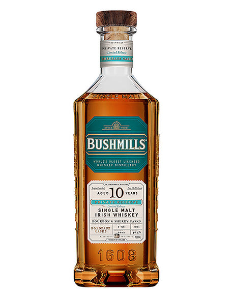 Buy Bushmills Private Reserve 10 Year Old Bordeaux Cask Whiskey