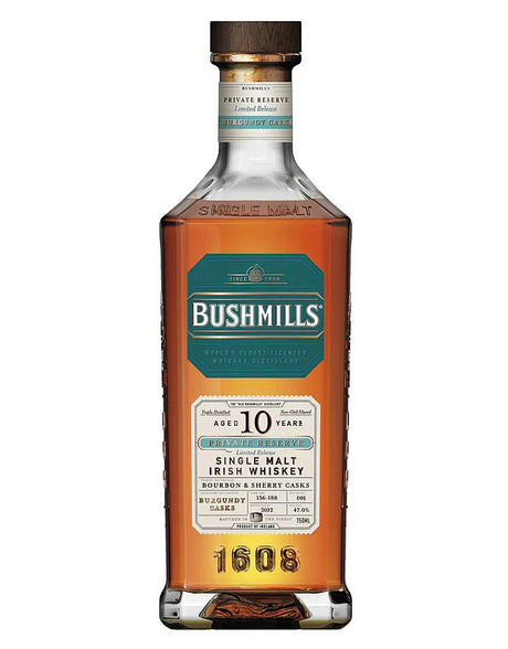 Buy Bushmills Private Reserve 10 Year Old Burgundy Cask Whiskey
