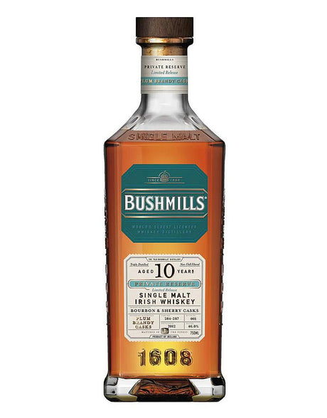 Buy Bushmills Private Reserve 10 Year Old Plum Brandy Cask Whiskey