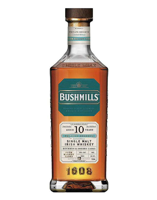 Buy Bushmills Private Reserve 10 Year Old Plum Brandy Cask Whiskey