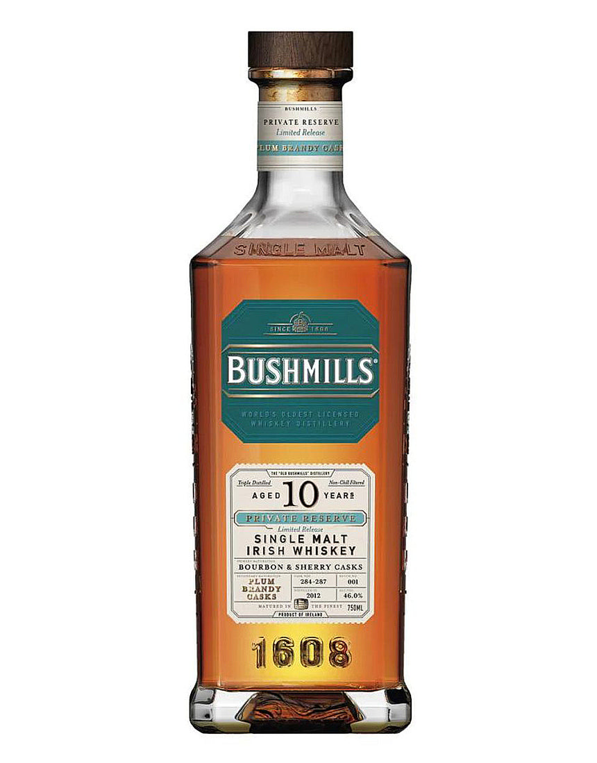 Buy Bushmills Private Reserve 10 Year Old Plum Brandy Cask Whiskey