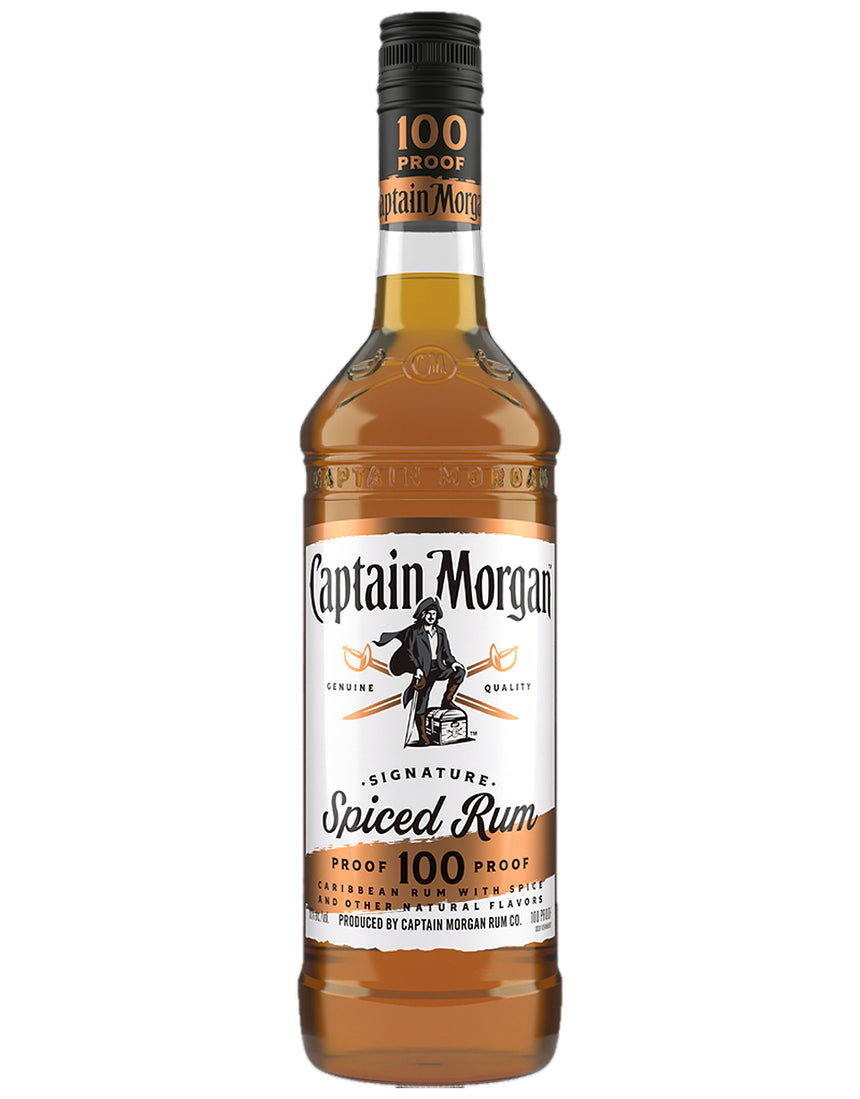 Buy Captain Morgan 100 Proof Spiced Rum