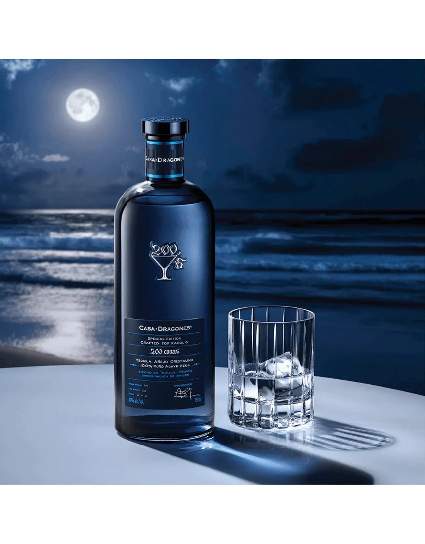 Buy Casa Dragones X Karol G ’200 Copas’ Añejo Cristalino Tequila