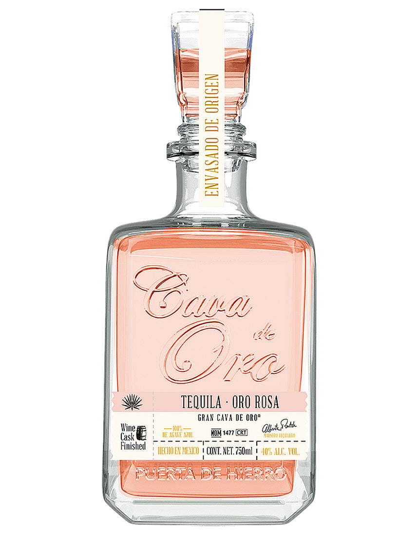 Buy Cava De Oro Rose Gold Tequila