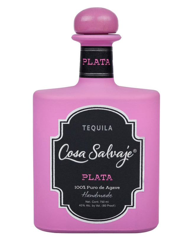 Buy Cosa Salvaje Tequila Plata Pink