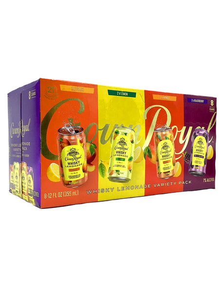 Buy Crown Royal Whisky Lemonade Variety 8 Pack