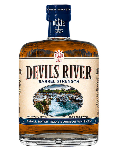 Buy Devil's River Barrel Strength Whiskey