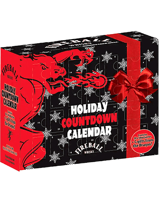 Buy Buy Fireball Cinnamon Whisky Countdown Calendar Gift Pack 50ml