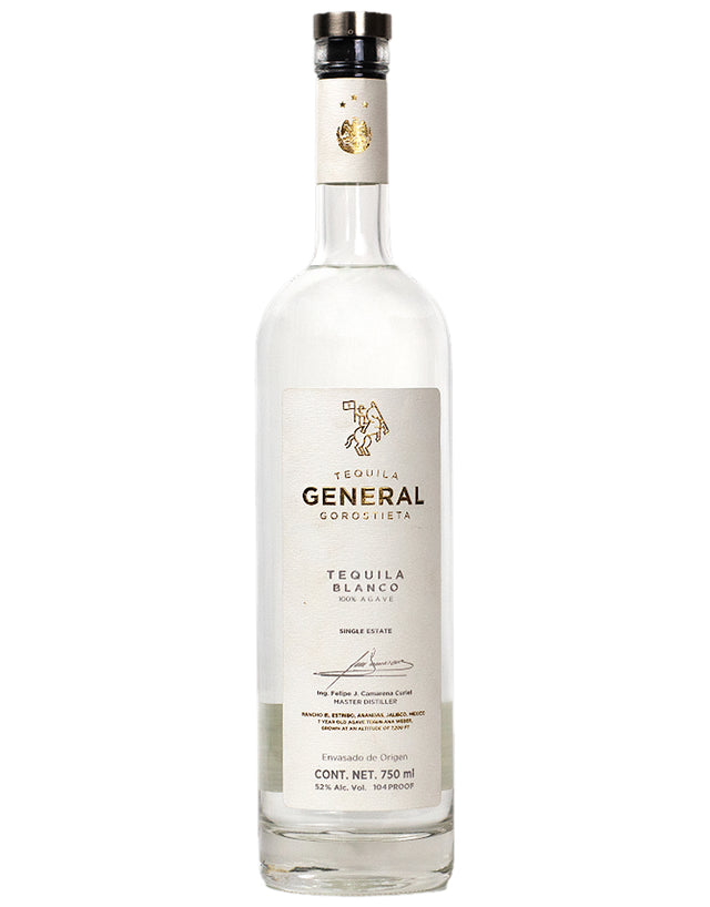 Buy General Gorostieta High Proof Tequila Blanco