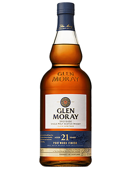 Buy Glen Moray Heritage 21 Year Port Wood Scotch