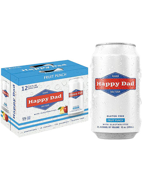 Buy Happy Dad Fruit Punch Hard Seltzer 12-Pack