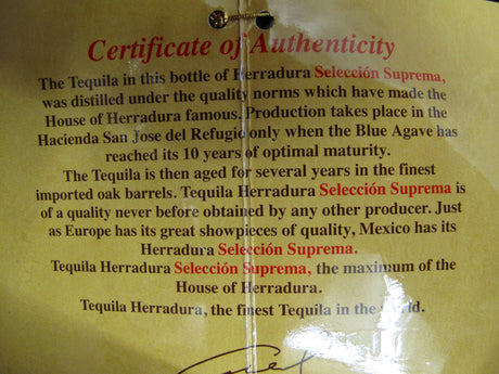 Herradura Seleccion Suprema - Herradura