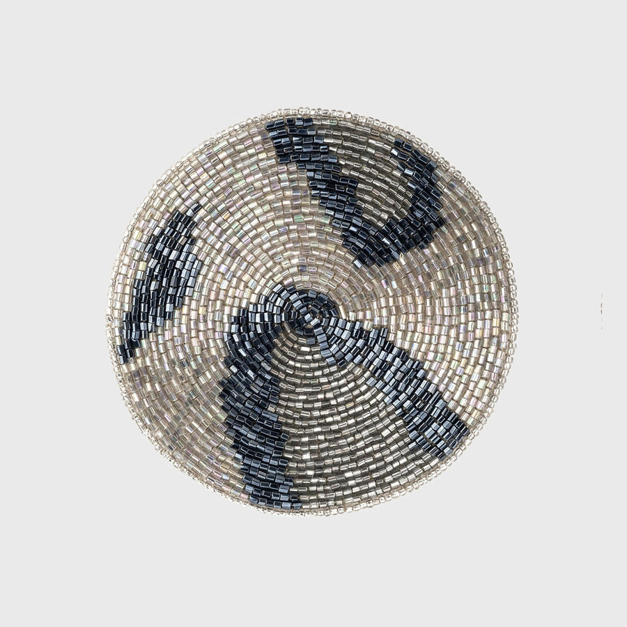 Animal pattern coasters, silver Joanna Buchanan