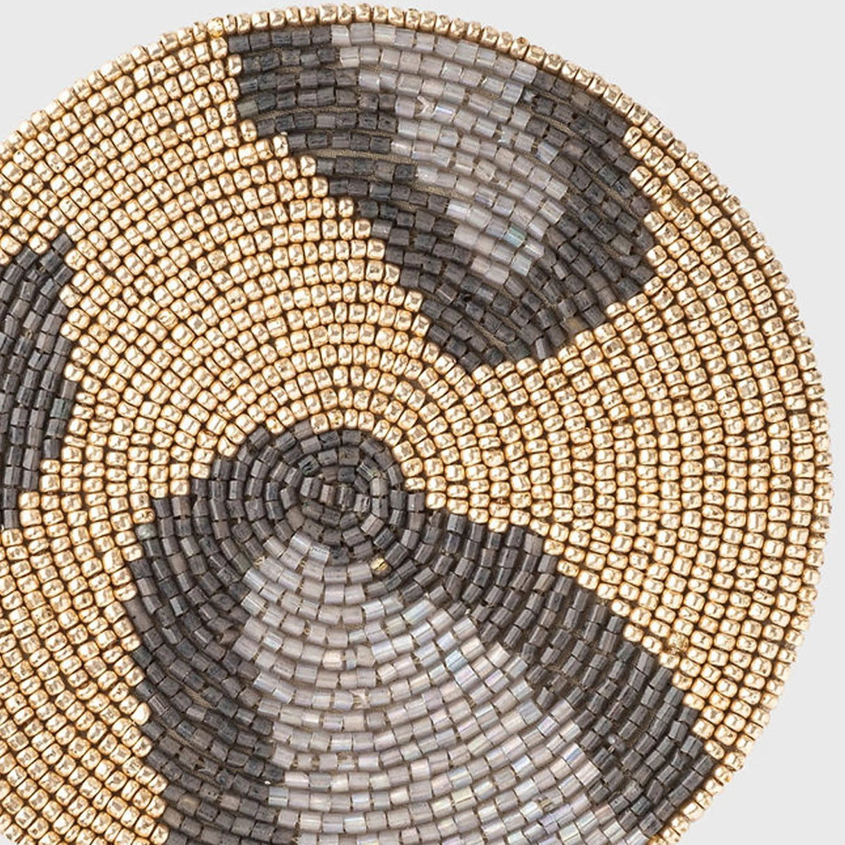 Animal pattern coasters, gold Joanna Buchanan