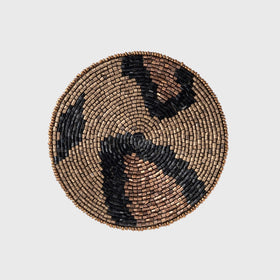 Animal pattern coasters, bronze Joanna Buchanan