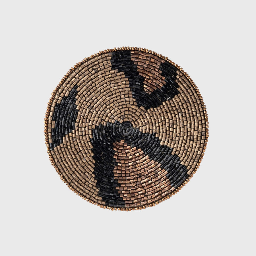 Animal pattern coasters, bronze Joanna Buchanan