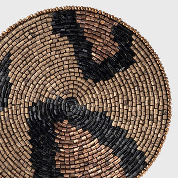 Animal pattern coasters, bronze Joanna Buchanan