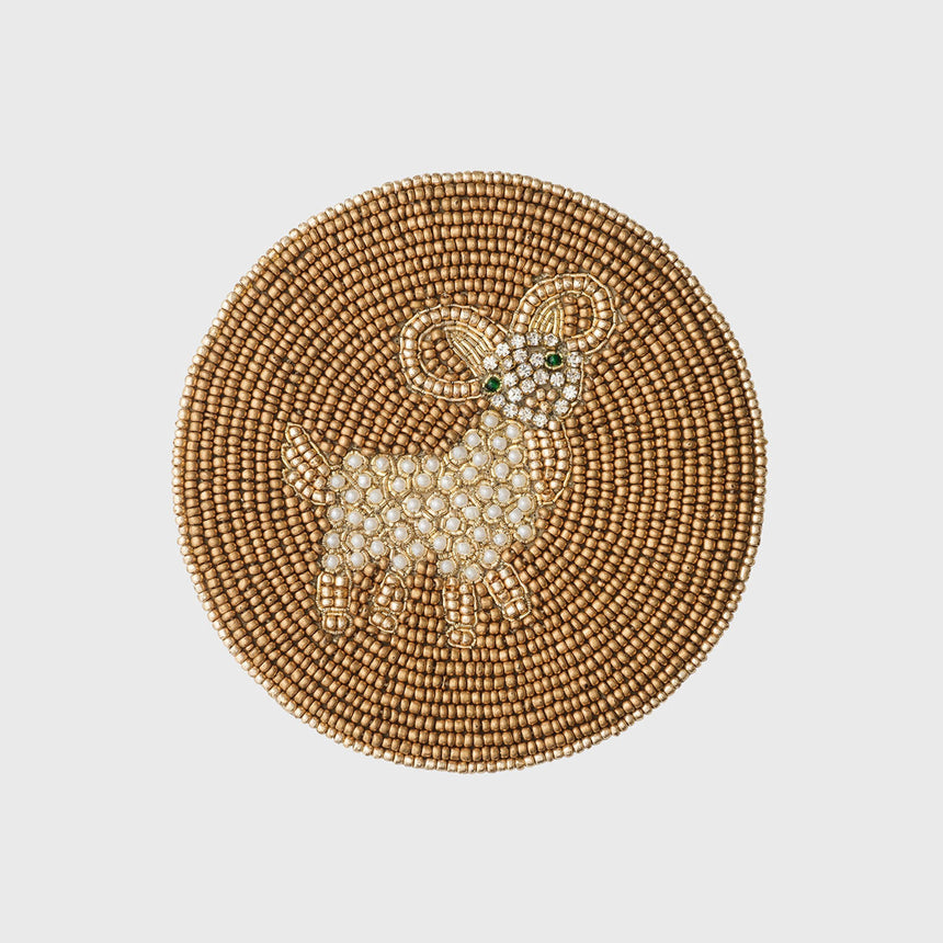 Aries coasters, set of four