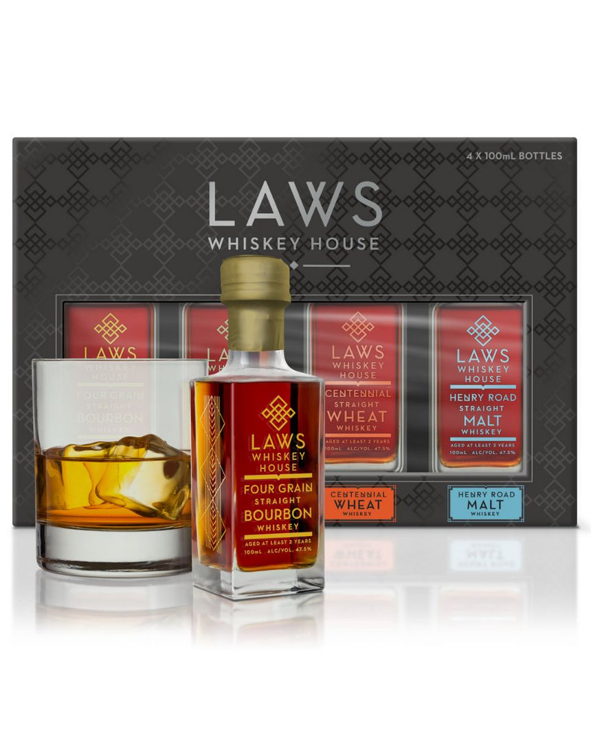 Buy Laws 4x100ml Sample Pack Whiskey