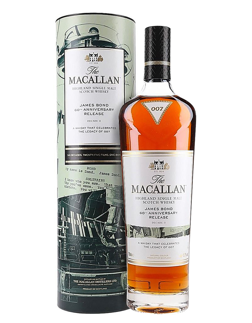 Buy Macallan James Bond 60th Anniversary Release Decade II