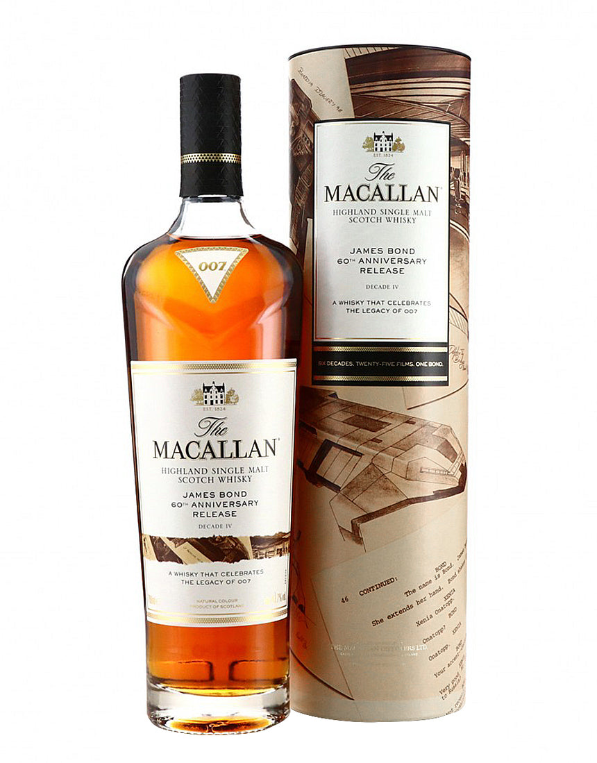 Buy Macallan James Bond 60th Anniversary Release Decade IV