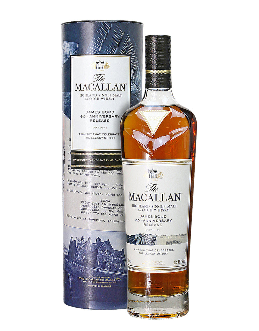 Buy Macallan James Bond 60th Anniversary Release Decade VI