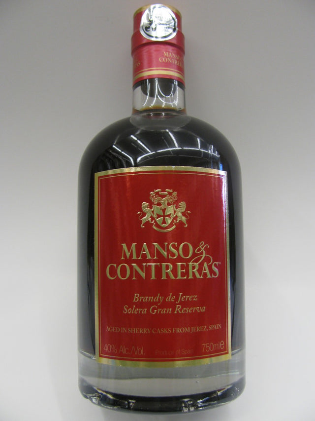 Manso & Contreras Brandy 750ml - Liquor