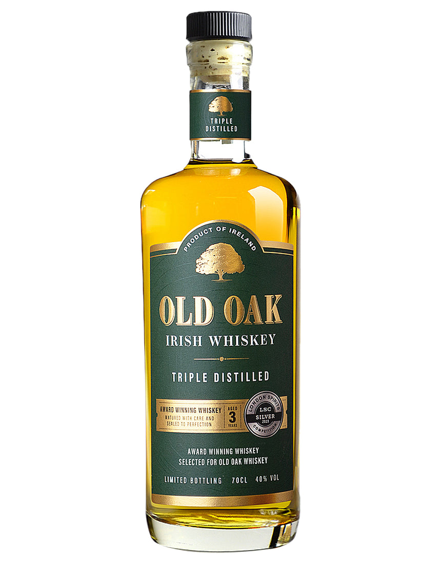 Buy Old Oak Irish Whiskey Aged 3 Years